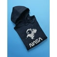 thumbnail image 3 of NASA Nasa Astronaut Reaching Camera Hoodie Women -NASA Designs, Female 5X-Large, 3 of 4