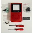 thumbnail image 3 of Replacement Housing for Nintendo Game Boy Color Lens GBC Shell Clear Red, 3 of 4