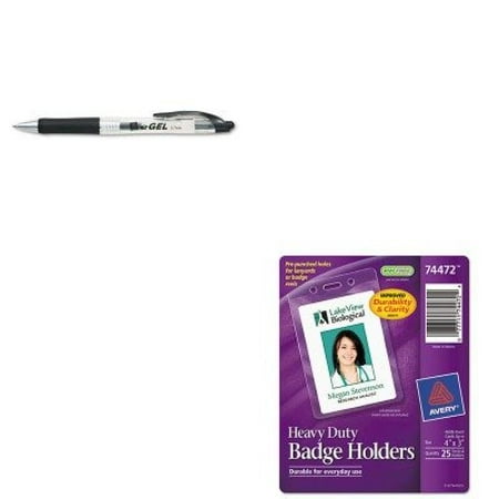 kitave49988ave74472 value kit avery badge holders ave74472 and