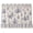 C, variant on Linen Blend Oven Door Curtain with Lace Trim and Bow Ties, 30.71x21.65 Inch