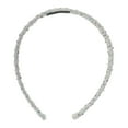 thumbnail image 3 of Unique Bargains 1 Pc Headband Colored Rhinestones Hair Accessories Beige, 3 of 5