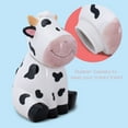 thumbnail image 4 of 100 North Cute Spotted Cow Farm 10.5 x 7.1 Dolomite Ceramic Cookie Jar, 4 of 5