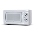 thumbnail image 1 of COMMERCIAL CHEF 0.6 Cubic Foot Microwave with 6 Power Levels, Small Microwave with Grip Handle, 600W Countertop Microwave with 30 Minute Timer and Mechanical Dial Controls, White, 1 of 8