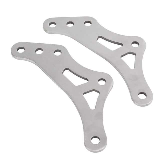 Rear Lowering Links Kit, Motorcycle Rear Drop Links 20-30mm Stainless Steel Alloy Aerodynamic for Motorbike