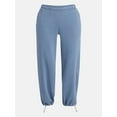 thumbnail image 4 of Athletic Works Women's and Women's Plus Barrel Leg Pant, Sizes XS-4X, 4 of 5