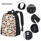 thumbnail image 3 of Disketp Funny Chicken Mochila Estampada de Gran Capacidad con Lonchera y Estuche, Set de 3 Piezas para Estudiantes, 3 of 7