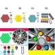 thumbnail image 3 of 20 tapas para tuercas de rueda de coche de 17 mm/19/21 mm, tapas protectoras para tornillos de rueda de neumático de ABS, 21 mm, color rojo, 3 of 3
