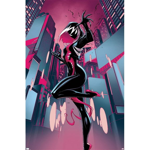 Marvel Comics - Ghost Spider Venom - Spider-Gwen #24 Wall Poster, 22.375" x 34"