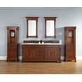 thumbnail image 1 of James Martin Brookfield 72" Double Cabinet In Warm Cherry - (Beige Rust Stone Top), 1 of 1