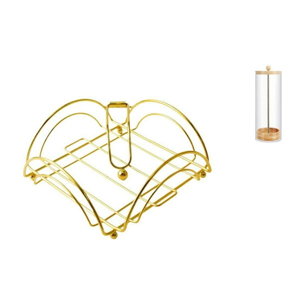 Servilletero,Servilletero Soporte para pañuelos de papel de mesa,Porta pajitas,Dispensador de pajitas con soporte de acrílico para mostrador,Organizador de pajitas para beber Contenedor de