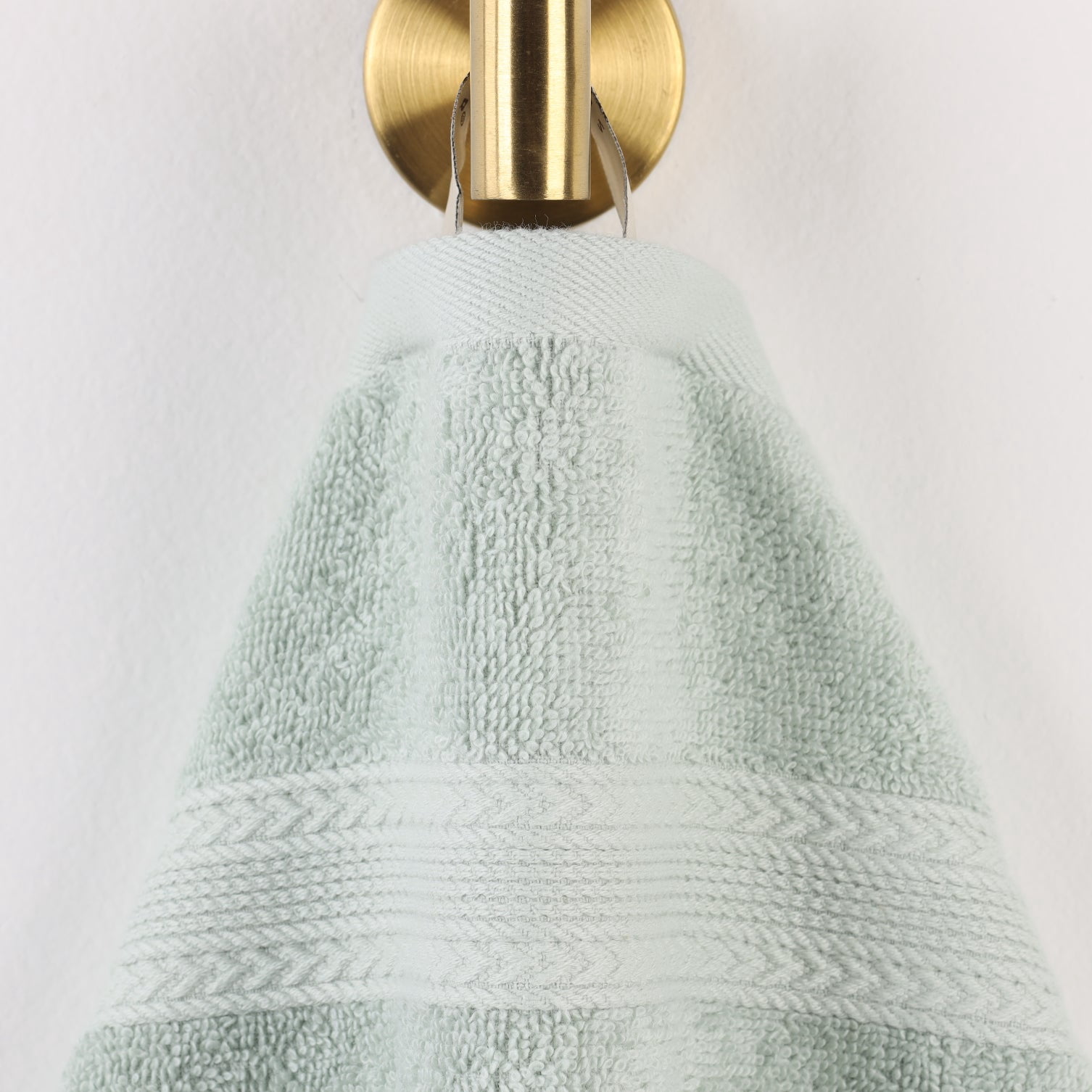 Superior Eco-Friendly Cotton 8-Piece Assorted Towel Set, Aqua Marine