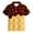 13-Brown, variant on FUZHIQ Boys Button Up Shirts Size 10-12 Kids Boys Girls Short Sleeve Summer Casual Prints Gentleman Tops Teen Holiday Shirts T Shirt With Pocket ,3-4 Years