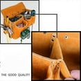 thumbnail image 3 of Waist Bag Carpenter Waist Bag Leather Tool Belts With Hammer Holder, 3 of 3