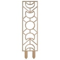 thumbnail image 1 of For Indoor Small Wooden Potted With Proof Layer Vines And Geometric Shape Design, 1 of 3