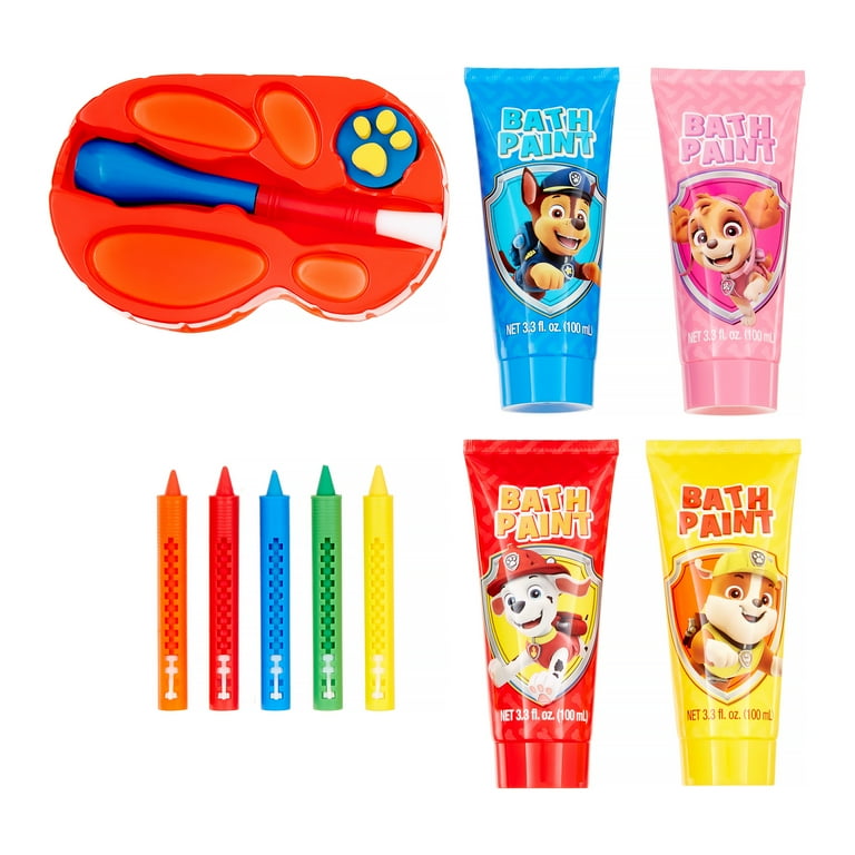 Paw patrol bath sales crayons