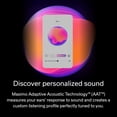 thumbnail image 2 of Denon PerL Pro True Wireless Earbuds - Adaptive Active Noise Cancelling, Personalized Sound with Masimo Adaptive Acoustic Technology, Spatial Audio, 32Hr-Battery Life, Wireless Charging, White, 2 of 5