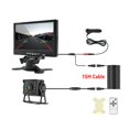 thumbnail image 2 of Car Rear View Camera For Truck Parking 7" HD Monitor Trailer 9-36V LED Waterproof Camera With Screen Easy Installation ,Clear Images, 2 of 7