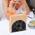 thumbnail image 3 of Yayeee Napkin Holder for Table Kitchen Paper Tissue Organization, Elegant Geometric Pattern, 3 of 8