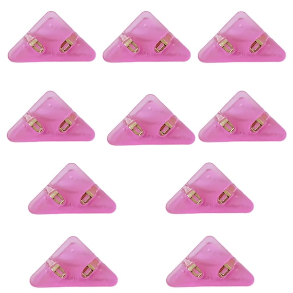 Multipacks Plastic Document Corner Clips for Organized Workspaces