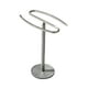 thumbnail image 1 of Soporte para toallas de mano Macarena organizador de baño Plata, 1 of 8