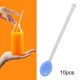 thumbnail image 2 of 10x Glass Teaspoons Dishwasher Safe Stirring Spoon For Stirring Coffee, 2 of 4