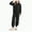 Black, variant on Girls Boys 2 Piece Tracksuit Athletic Sweatsuits Sets Full Zip Hooded Sweatshirt and Jogger Sweatpants Clothing Sets for Kid (Hot Pink, 7-8 Years)