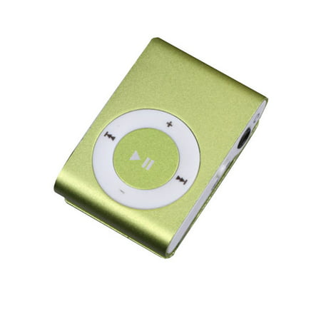 MP3 Music Media Player Support 32GB Micro SD TF Card Mini Fashion Clip for Singing Reading Best Gift Fern