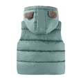 thumbnail image 4 of Meresysid Boys Girls Toddler Baby Vest Jacket Fall And Winter Fleece Thickening Vest Coat Light Blue, 4 of 6