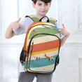 thumbnail image 6 of FORMRS Unisex School Backpack 17" Student Travel Bag with Laptop Compartment, Colorful Plane, 6 of 7