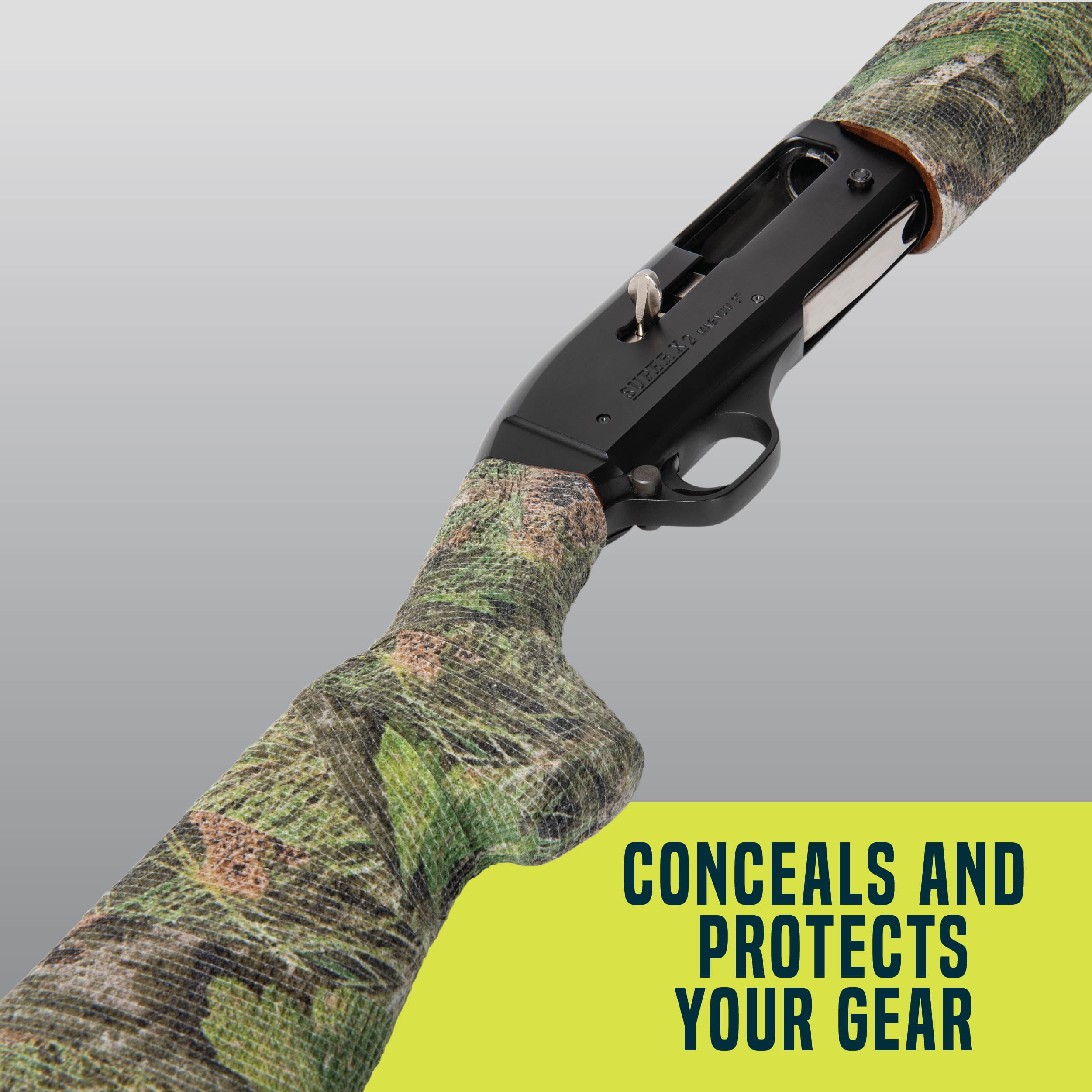 Allen Company Shocker Protective Camo Wrap - 15 Foot Reusable Tape