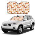 thumbnail image 3 of Bingfone Cartoon Chicken Car Windshield Sun Shade Protector Keep Your Vehicle Cool Sun Shield Visor Cover Foldable-Small, 3 of 9