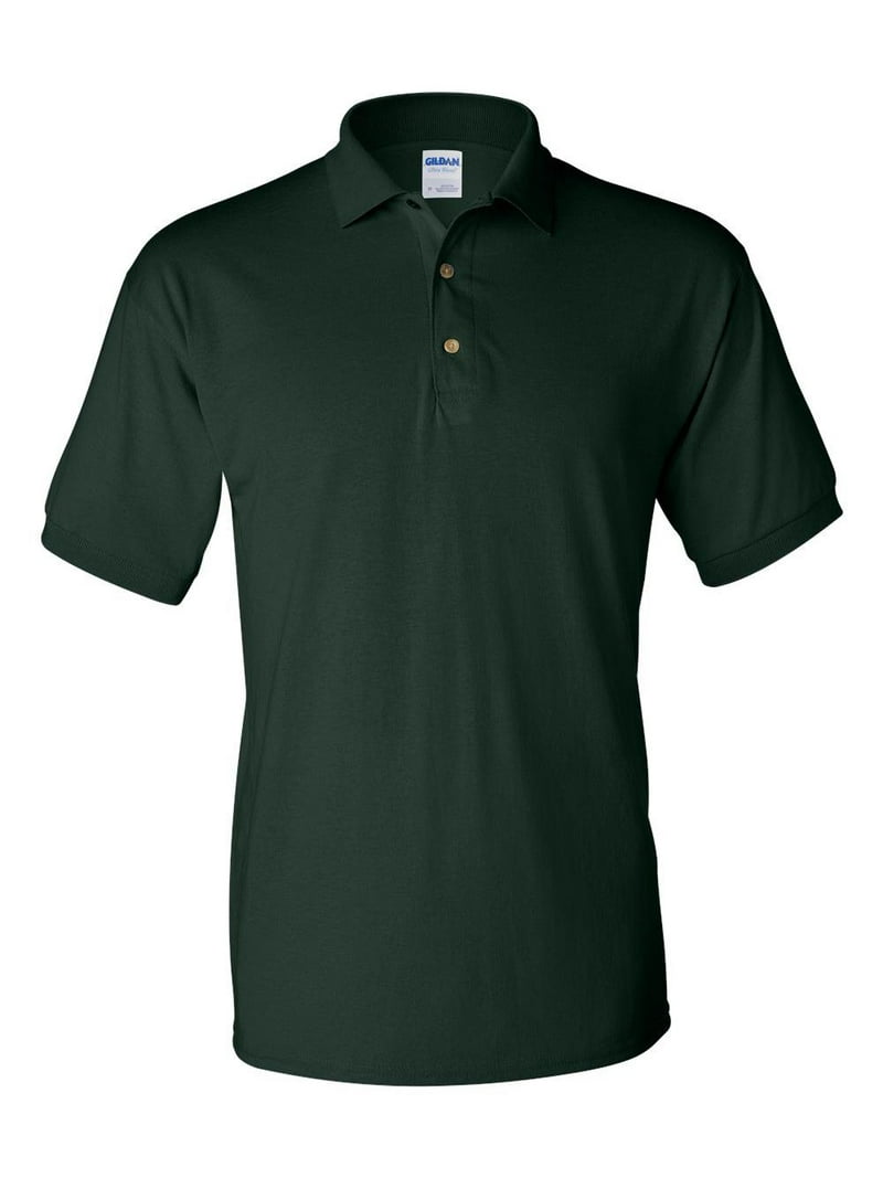 Gildan - DryBlend Jersey Polo - 8800 - Forest Green - Size: 5XL