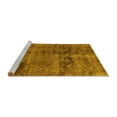 thumbnail image 2 of Ahgly Company Machine Washable Indoor Rectangle Persian Yellow Bohemian Area Rugs, 2' x 5', 2 of 4