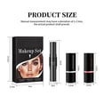 thumbnail image 2 of Three Piece Facial Makeup Set Lipline High Gloss Stick And Durable Thick Color Pen Purpose Facial Paint Stick Color, 2 of 8