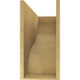 thumbnail image 4 of 11"W x 33"D x 22"H Classic Garner Rough Cedar Woodgrain TimberThane Corbel, Primed Tan, 4 of 6