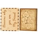 thumbnail image 1 of GOOHOCHY 1 juego de caja de regalo de amistad de madera, caja de regalo de agradecimiento, caja de recuerdo de madera con rebanadas de corazón, 1 of 8