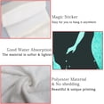 thumbnail image 5 of 1 Pcs Hanging Towels, Dish Towels Painted Mermaid Absorbent Hand Towels with Hanging Loop Washcloth for Bathroom Kitchen, 5 of 7
