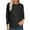 Black, variant on Fall Fashion 2025 Sweaters for Women Casual Crewneck Knit Chest Pocket Pullover Top Solid Color Loose Sweaters Pullover (Red,S)