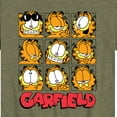 thumbnail image 3 of Garfield - Faces Grid - Toddler And Youth Short Sleeve Graphic T-Shirt, 3 of 5