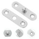 thumbnail image 4 of 20 bisagras ocultas para puertas, bisagras giratorias, bisagras pivotantes para muebles, 4 of 7
