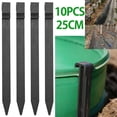 thumbnail image 1 of ‘” 10Pcs Garden Landscape Edging Stake 10”” Plastic Lawn Edging Stake Landscape Edging Spike Garden Netting Ground Stakes Durable Sturdy Landscaping Spike for Lawn Tent Artificial Turf”, 1 of 8