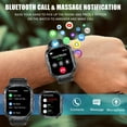 thumbnail image 5 of PAKRYS Military Smart Watch for Men, with 3ATM Waterproof(Answer/Make Call), 2.02'' Smartwatch with 100+ Sports Modes Sleep Monitor, Fitness Tracker for Android iOS, 5 of 8