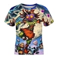 thumbnail image 4 of The Legend of Zelda Kid's T-Shirt Short Sleeve T-Shirt Tops Summer Tee Shirt for Boys Girls 130CM, 4 of 8