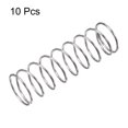 thumbnail image 2 of Unique Bargains 16mmx1mmx50mm 304 Stainless Steel Compression Spring 5.9N Load Capacity, 10pcs, 2 of 5