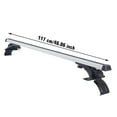 thumbnail image 2 of Universal Roof Rack Cross Bars, 46.06" Aluminum Car Roof Rack Crossbars, Adjustable Rooftop Luggage Rack Cargo, 2 of 8