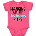 thumbnail image 3 of Inktastic Easter Hanging with My Peeps Pastel Bunnies Boys or Girls Baby Bodysuit, 3 of 5