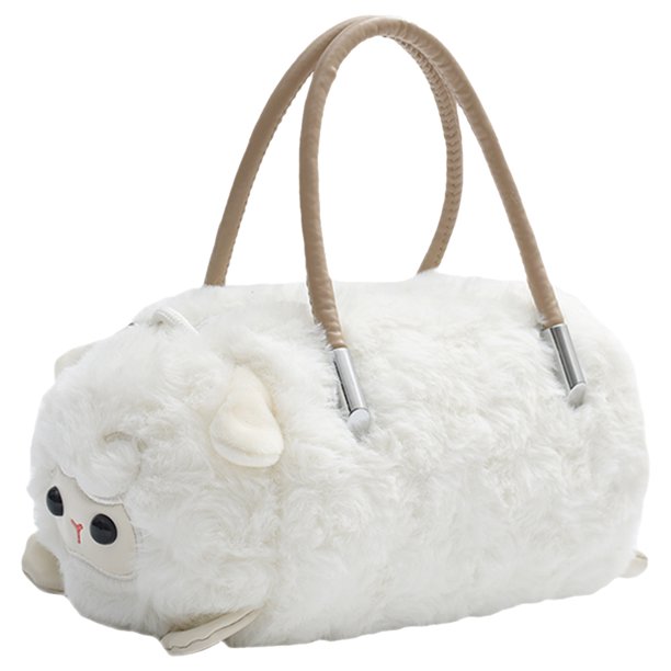 Bolso Bandolera Monedero Mujer Lindo Felpa Pequeño Invierno