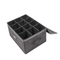 thumbnail image 2 of Contenedor para copas de vino con capacidad para 12 copas, ideal para organizar y transportar. Caja para copas de vino a prueba de polvo con, 2 of 6