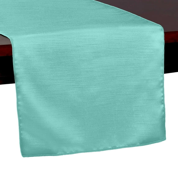 Ultimate Textile Reversible Shantung Satin - Majestic 14 x 90-Inch Table Runner