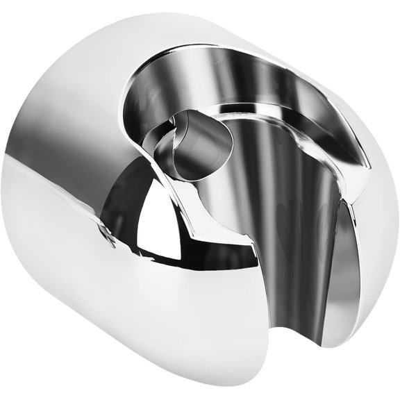 Shower Head Holder, Handheld Shower Bracket, Handheld Shower Wand Holder, Shower Head Holder for Kids (Chrome) Chrome